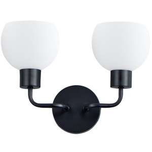 M11272SWBK Coraline 2 Bulb Bathroom Lighting - Black M11272SWBK Coraline 2 Bulb Bathroom Lighting - Black