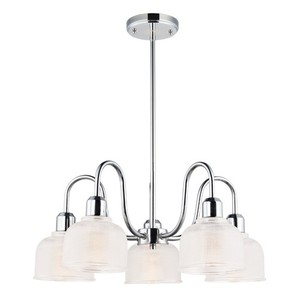 M11327CLPC Hollow Mini Chandelier - Polished Chrome