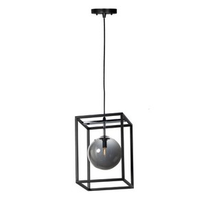 M11361MSKBKPC Fluid Mini-Pendant Pendant Light - Black / Polished Chrome
