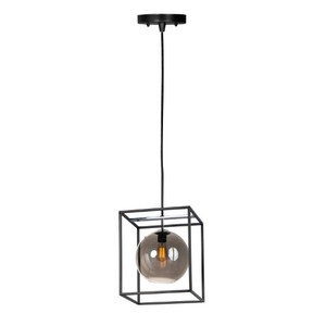 M11367MSKBKPC Fluid Entrance / Foyer Pendant Light - Black / Polished Chrome