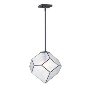 M11550CBBK Brooklyn Mini-Pendant Pendant Light - Black