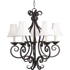 M12215OISHD123 Manor Mid Sized Chandelier Chandelier - Oil Rubbed Bronze