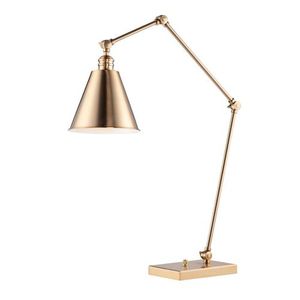 M12226HR Library Table Lamp - Heritage