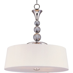 M12753WTPN Rondo Drum Pendant Pendant Light - Polished Nickel