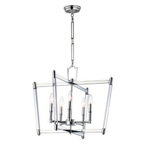 M16103CLPN Lucent Mini Chandelier - Polished Nickel