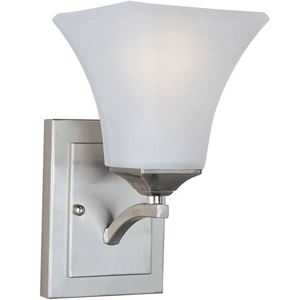 M20098FTSN Aurora 1 Bulb Wall Sconce - Satin Nickel M20098FTSN Aurora 1 Bulb Wall Sconce - Satin Nickel