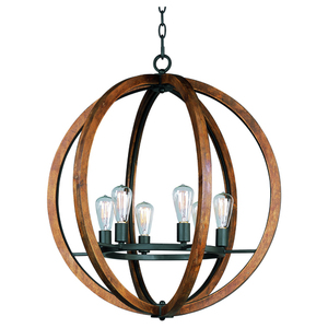 M20918APARBUI Bodega Bay Entrance / Foyer Pendant Light - Anthracite