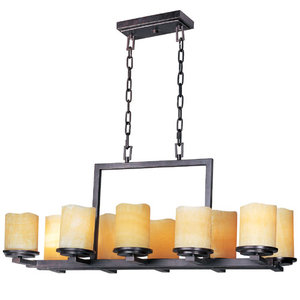 M21149SCRE Luminous Linear Pendant Pendant Light - Rustic Ebony