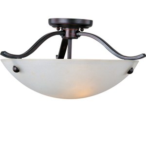 M21261FTOI Contour Semi Flush Mount Ceiling Light - Oil Rubbed Bronze