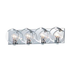 M21294CLPC Looking Glass Multi Bulb Wall Sconce - Polished Chrome