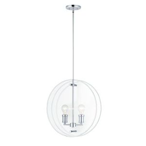 M21298CLPC Looking Glass Entrance / Foyer Pendant Light - Polished Chrome