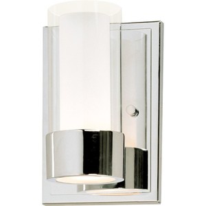 M23071CLFTPCBUL Silo 1 Bulb Wall Sconce - Polished Chrome