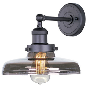 M25067MSKBZBUI Mini Hi-Bay 1 Bulb Wall Sconce - Bronze M25067MSKBZBUI Mini Hi-Bay 1 Bulb Wall Sconce - Bronze