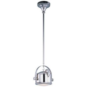 M25128FTSN Hi-Bay Down Light Pendant Light - Satin Nickel