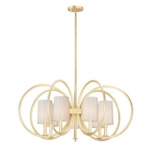 M25297OFNAB Meridian Mid Sized Chandelier Chandelier - Natural Aged Brass M25297OFNAB Meridian Mid Sized Chandelier Chandelier - Natural Aged Brass