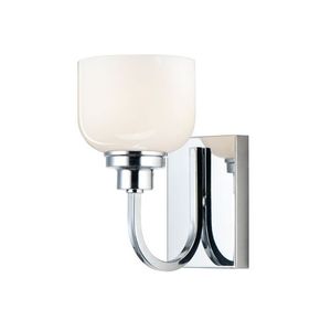 M26061WTPC Swale 1 Bulb Wall Sconce - Polished Chrome