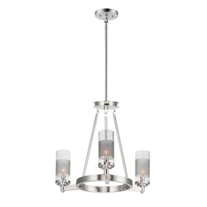 M26325CLFTSN Crescendo Mini Chandelier - Satin Nickel