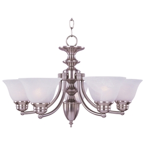 M2684FTSN Malaga Mid Sized Chandelier Chandelier - Satin Nickel