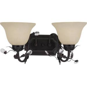 M2864FIOI Elegante 2 Bulb Bathroom Lighting - Oil Rubbed Bronze