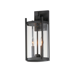 M30064CLBK Belfry Multi Bulb Wall Sconce - Black