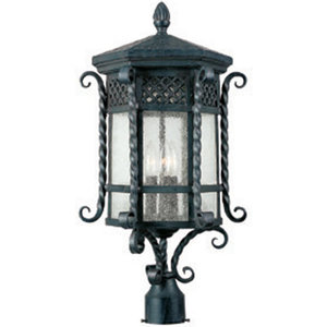 M30121CDCF Scottsdale Post Light Post Lights - Country Forge