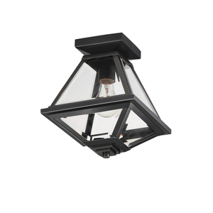 M30560CLBK Prism Flush Mount Ceiling Light - Black