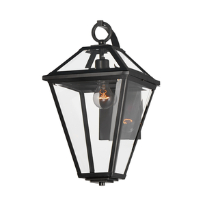 M30566CLBK Prism Entrance Outdoor Wall Light - Black