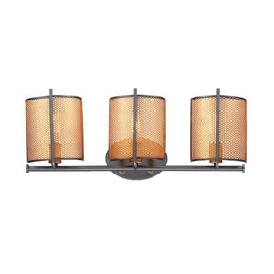 M31213OIAB Caspian Multi Bulb Wall Sconce - Oil Rubbed Bronze / Antique Brass