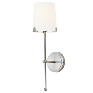 M32361WTSN Huntington 1 Bulb Wall Sconce - Satin Nickel M32361WTSN Huntington 1 Bulb Wall Sconce - Satin Nickel