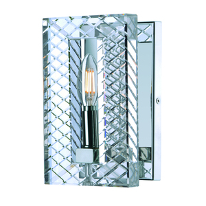 M38011BCPN Suave 1 Bulb Wall Sconce - Polished Nickel