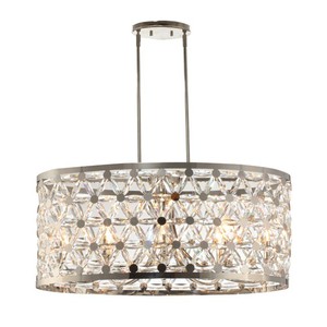 M39507BCPN Cassiopeia Multi Light Pendant Light - Polished Nickel