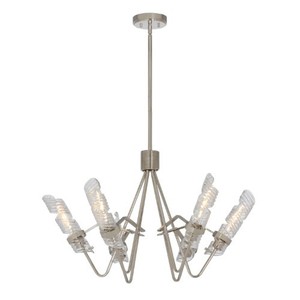 M39555CLPN Milano Mid Sized Chandelier Chandelier - Polished Nickel