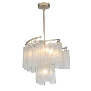 M39575WFLGS Victoria Mini Chandelier - Golden Silver