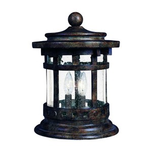 M40032CDSE Santa Barbara Vivex Post Light Post Lights - Sienna