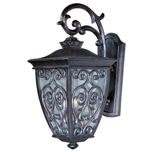 M40125CDOB Newbury Vivex Entrance Outdoor Wall Light - Oriental Bronze