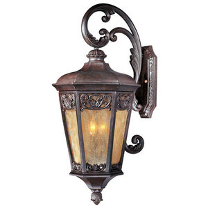 M40175NSCU Lexington Vivex Entrance Outdoor Wall Light - Colonial Umber