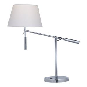 M50147WAPC Hotel Table Lamp - Polished Chrome