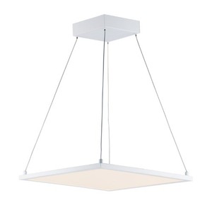 M57838WTWT Wafer Linear Pendant Pendant Light - White