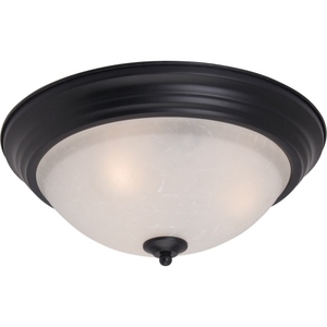 M5840ICBK Essentials Flush Mount Ceiling Light - Black