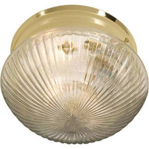 M5882CLPB Flush Mount Ceiling Light - Polished Brass M5882CLPB Flush Mount Ceiling Light - Polished Brass