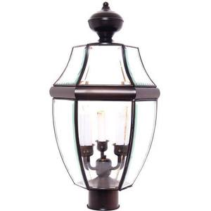 M6098CLBU Classic Post Light Post Lights - Burnished
