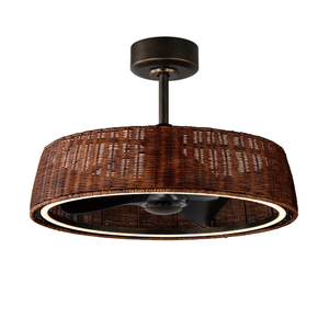 M61012RADBZ Tulum Flush Mount Ceiling Light - Dark Bronze