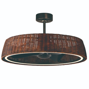 M61014RADBZ Tulum Flush Mount Ceiling Light - Dark Bronze