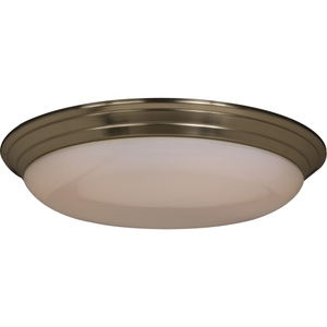 M87017SN Classic ES Flush Mount Ceiling Light - Satin Nickel