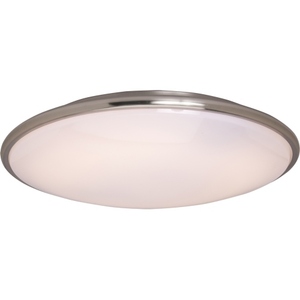 M87210SN Rim ES Flush Mount Ceiling Light - Satin Nickel