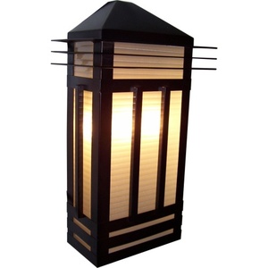 M8724PRBU Outdoor Fixtures Entrance Outdoor Wall Light - Burnished