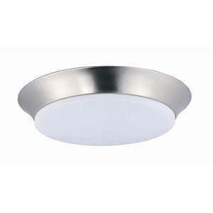 M87595WTSN Profile EE Flush Mount Ceiling Light - Satin Nickel