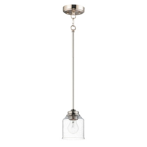 M47701017 Acadia Mini-Pendant Pendant Light - Satin Nickel