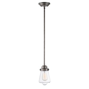 M91331CLWZ Cape Cod Mini-Pendant Pendant Light - Weathered Zinc