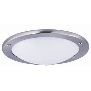 M87552WTSN Portal LED Flush Mount Ceiling Light - Satin Nickel